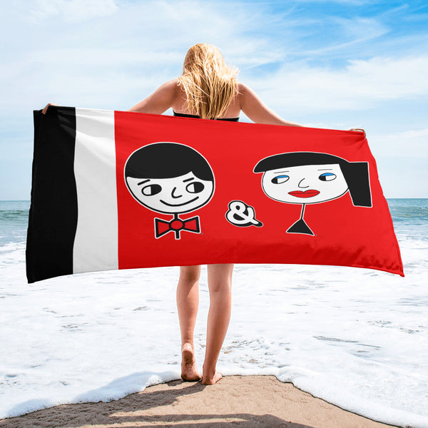 "Luke & Lynn Love" Beach Towel - New