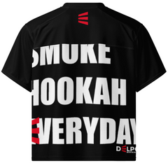 Delpo Hookahs Boxy Football Jersey