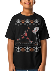 "Original 1984-85 Jumpman Dunk" Unisex Ugly Sweater Kids' Pre-Teen Unisex T-Shirt