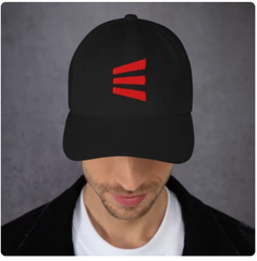 Delpo Hookahs Red 'E' Dad Hat