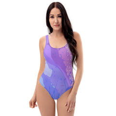 Paint Splash One-Piece Swimsuit