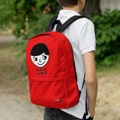 "Luke Perfect Gentleman" Red Backpack by Luke & Lynn Clothing www.lukeandlynn.com