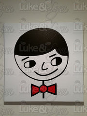 Luke&Lynn Clothing "Luke The Perfect Gentleman" Canvas Art Reprint by artist Mr. Potter Esquire