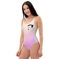 Lynn Beauty-Face Cotton Candy Swimsuit