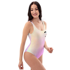 Lynn Beauty-Face Cotton Candy Swimsuit