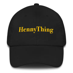 "HennyThing" Black Unisex Dad hat (Men/Women) by Luke&Lynn Clothing #HennythingIsPossible
