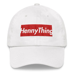 "HennyThing Box Logo" Dad hat