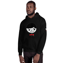 Luke "Perfect Gentleman" Unisex (Men/Women) Black Hoodie