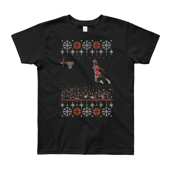 "1988 Dunk Contest Ugly Sweater" Kids' T-Shirt