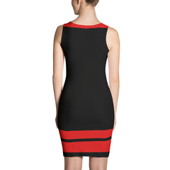 Black w/Red Spandex Dress
