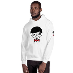 Luke "Perfect Gentleman" Unisex (Men/Women) White Hoodie