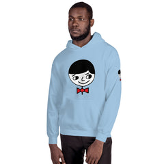 Luke "Perfect Gentleman" Unisex (Men/Women) Baby Blue Hoodie