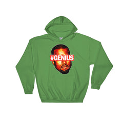 Kanye Pablo "Genius" Unisex Irish Green Hoodie by Luke&Lynn Clothing Disposable Income Clothing www.lukeandlynn.com