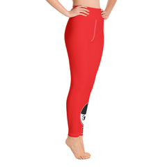 "Luke Perfect Gentleman" Red Yoga / Workout Leggings