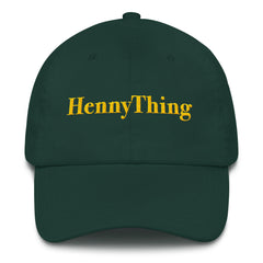 "HennyThing" Forest Green Unisex Dad hat (Men/Women) by Luke&Lynn Clothing #HennythingIsPossible