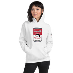 Lynn "Petty Pot Soup" Unisex White Hoodie