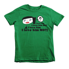 "I Love Him Not" Kids T-Shirt