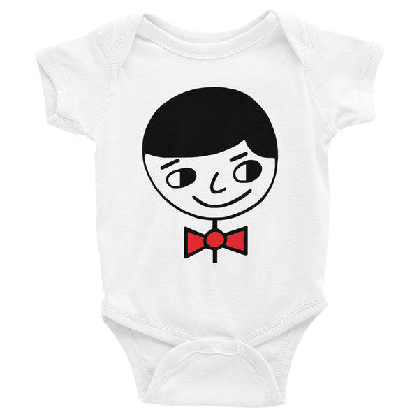 "Luke Perfect Gentleman" Infant Short Sleeve Onesie