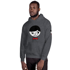 Luke "Perfect Gentleman" Unisex (Men/Women) Dark Grey Hoodie