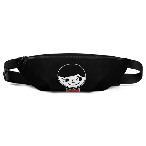 Luke "Perfect Gentleman" Unisex (Men/Women) Black Fanny Pack