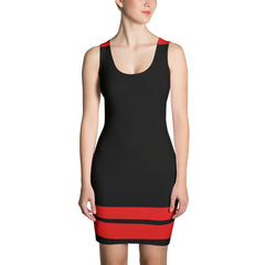 Black w/Red Spandex Dress