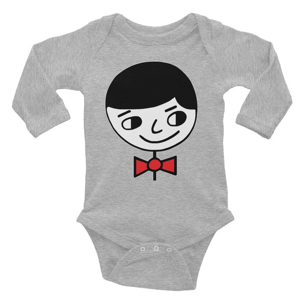 "Luke Perfect Gentleman" Infant Long Sleeve Onesie