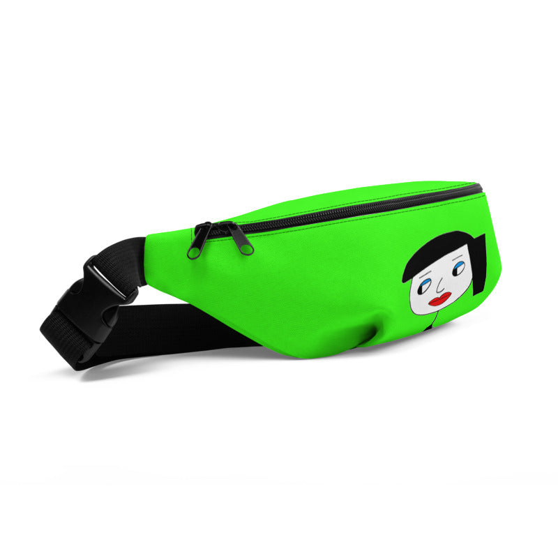 Bright green sales fanny pack