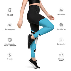 Lynn "Beauty-Face" Sports Leggings